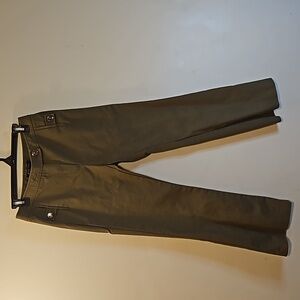 Hunter green ankle length pants